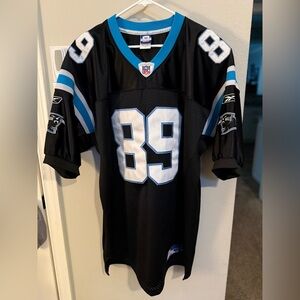 Reebok Black and Blue Men's Jersey